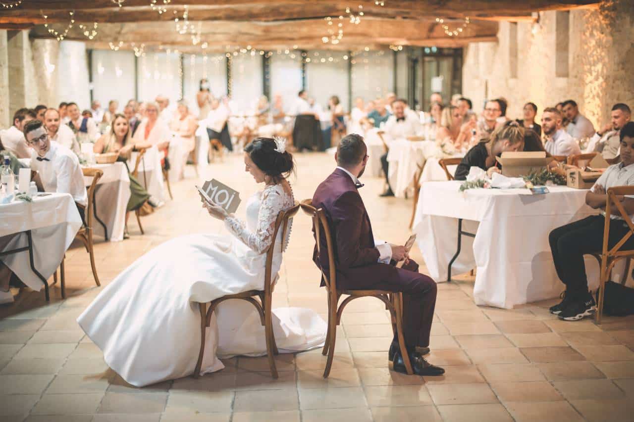 animation pour un mariage chic et fun