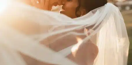 woman in white wedding dress